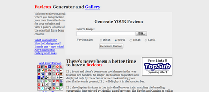 http://www.favicon.co.uk/